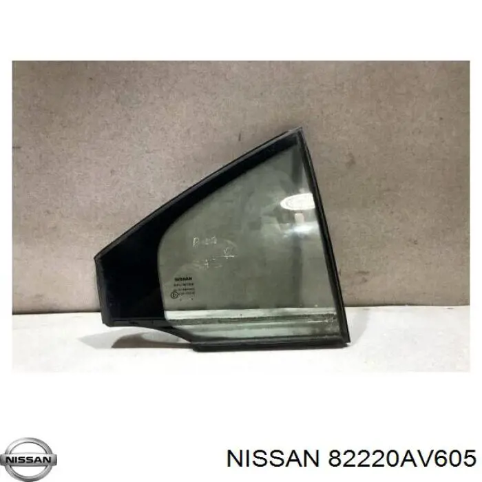 Кватирка двері трикутник, задня, права Nissan/Infiniti 82220AV605 ціна, від 8.96 USD
