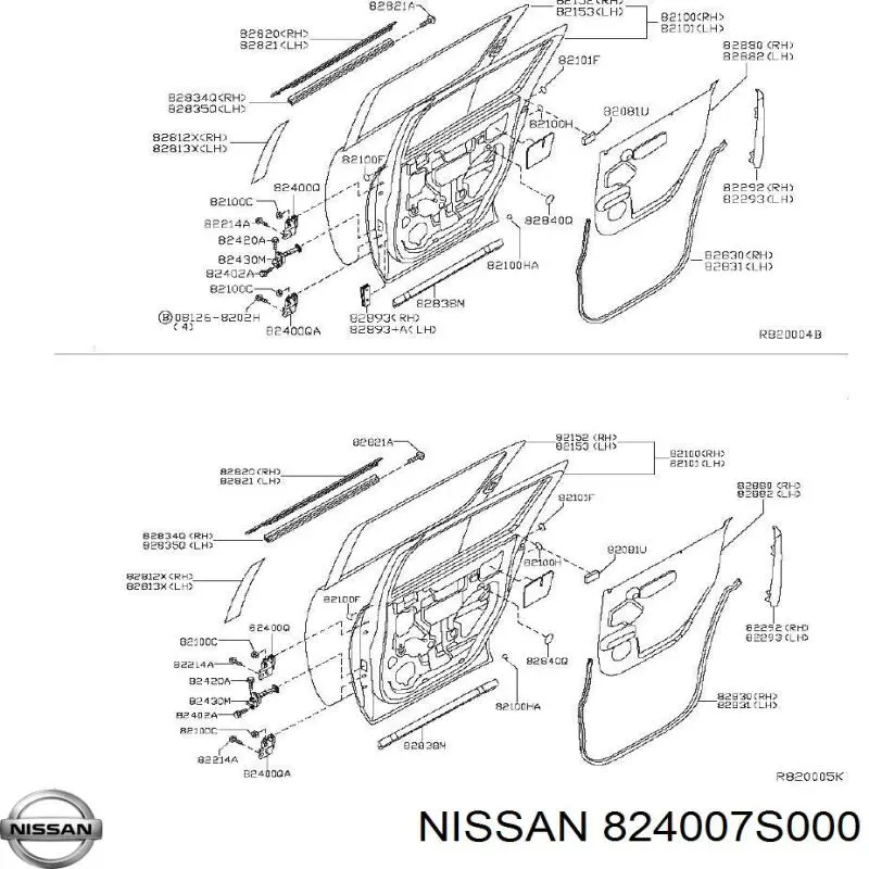 824007S000 Nissan/Infiniti 