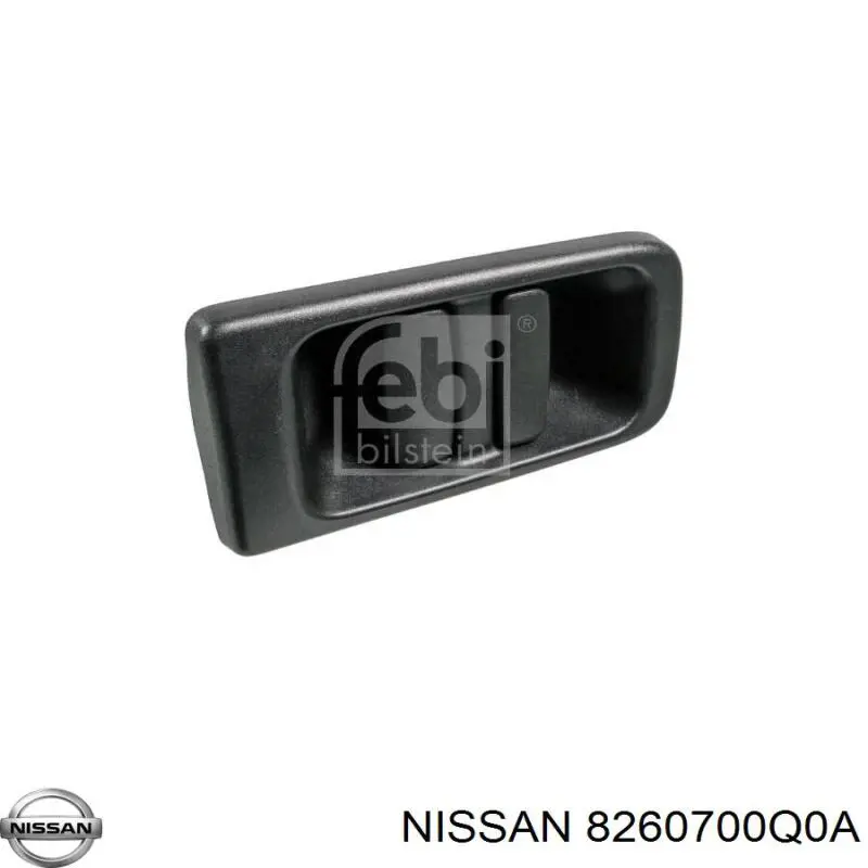 Купити 8200856291 Renault (RVI) Ручка двері бічної/зсувної зовнішня ліва