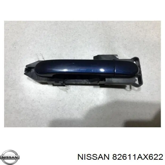 Тримач зовнішньої ручки дверей, задніх лівих Nissan/Infiniti 82611AX622 ціна, від 9.88 USD