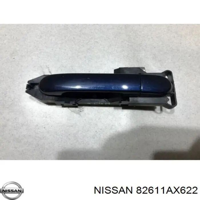 Купити 82611AX622 Nissan/Infiniti Тримач зовнішньої ручки дверей, задніх лівих