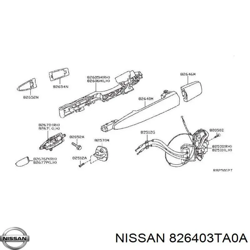826403TA0A Nissan/Infiniti 