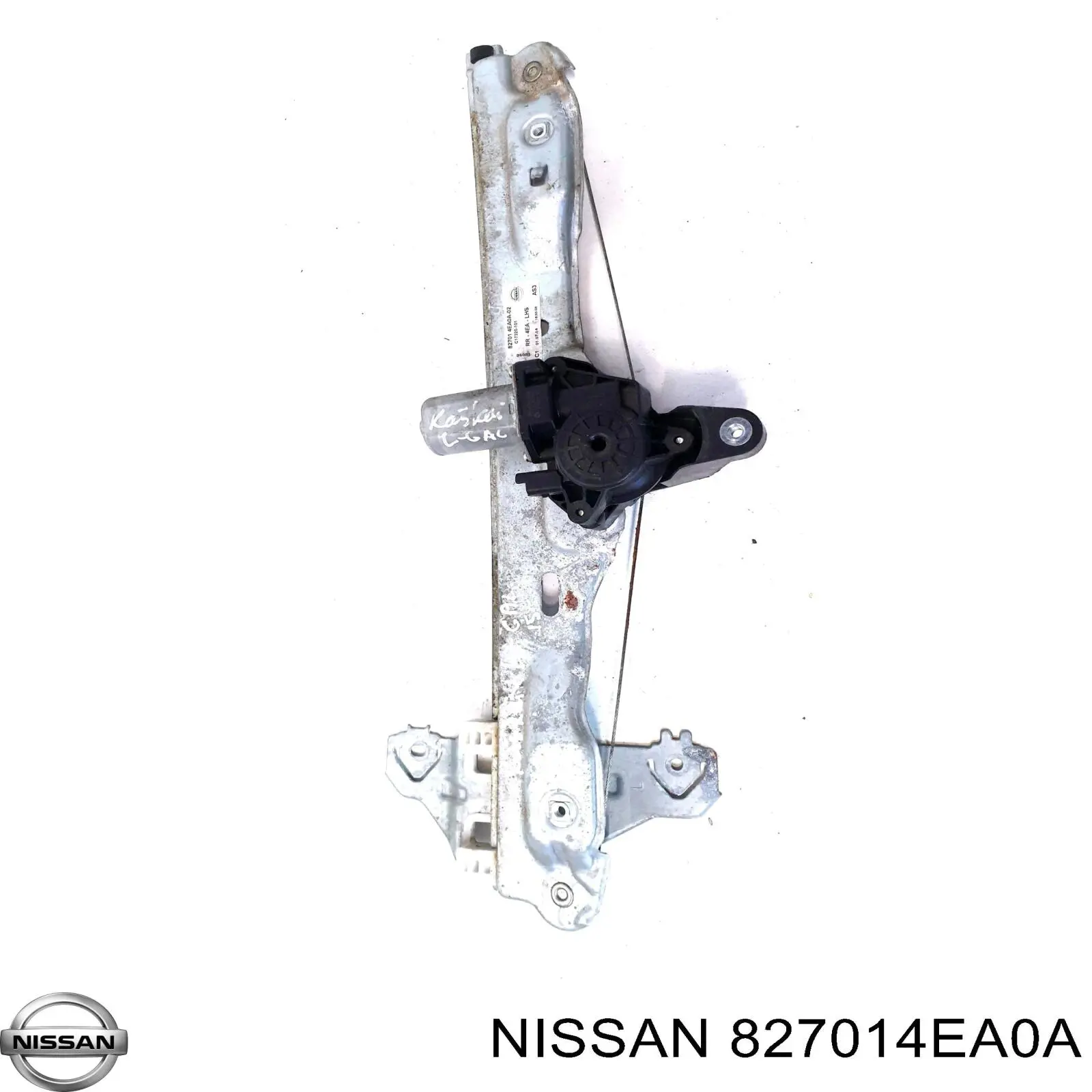 Склопідйомник задніх лівих дверей Nissan/Infiniti 827014EA0A