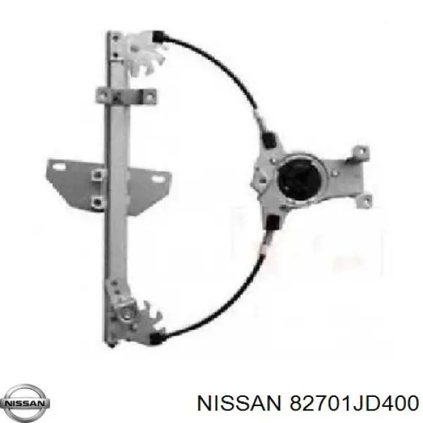 Купити 82701JD400 Nissan/Infiniti Механізм склопідіймача двері задньої, лівої