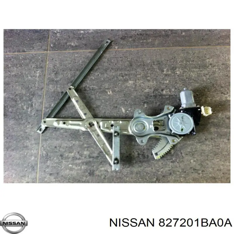 827201BA0A Nissan/Infiniti Склопідйомник задніх правих дверей