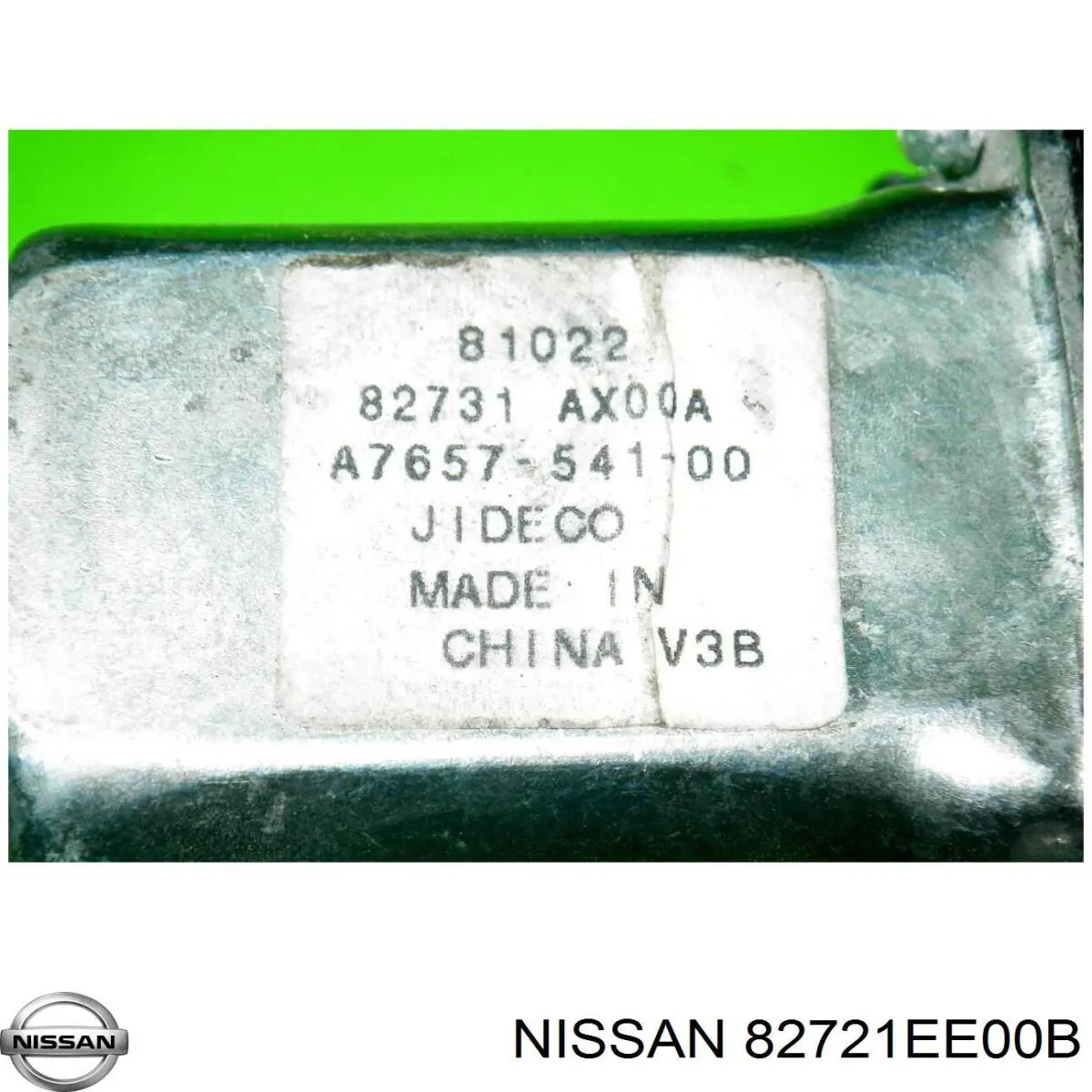 82721EE00B Nissan/Infiniti Механізм склопідйомника двері задньої, лівої