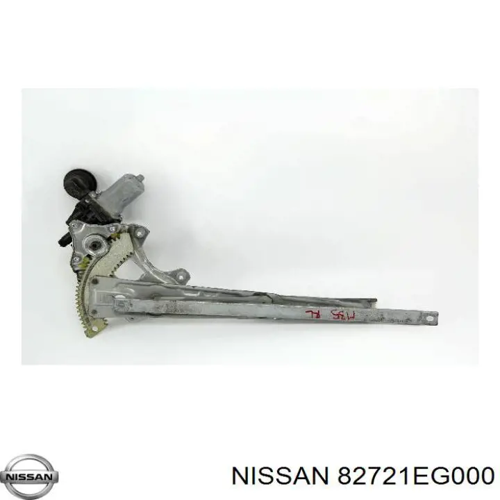 Механізм стеклопод'емника двері задньої, лівої на Nissan Murano (Z51)