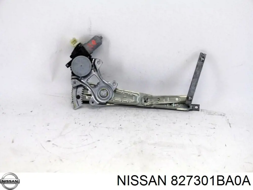 827301BA0A Nissan двигун стеклопод'емника двері задньої, правої