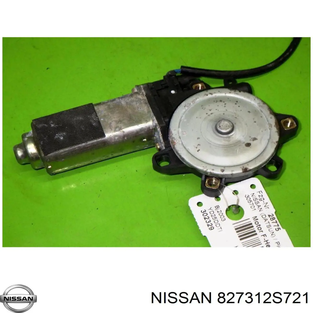 827312S721 Nissan/Infiniti Моторчик склопідйомника двері задніх, лівих