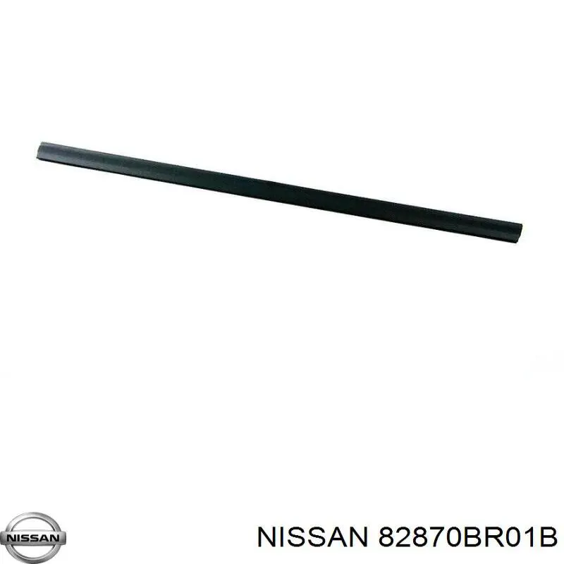 82870BR01B Nissan/Infiniti Молдинг задніх правих дверей