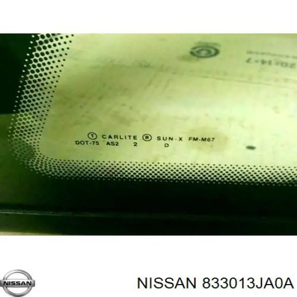 Купити 833013JA0A Nissan/Infiniti Скло багажного відсіку, ліве