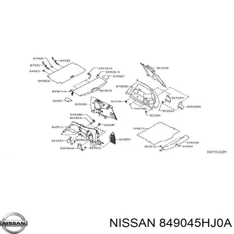  849045HJ0A Nissan