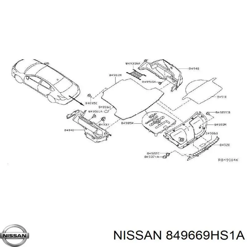 849669HS1A Nissan/Infiniti 