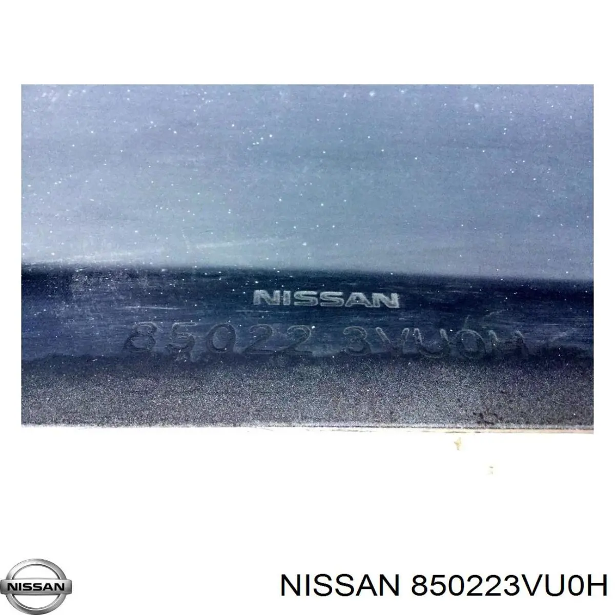 Задній бампер 850223VU0H Nissan/Infiniti