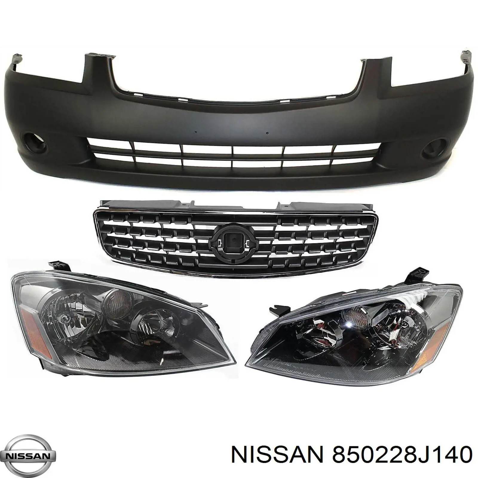 Купити Задній бампер Nissan Altima L31 