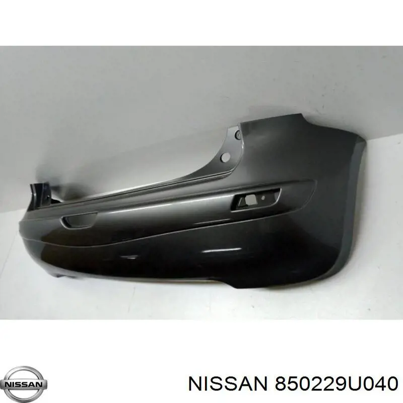 Буфер (бампер) задній на Nissan Note  E11