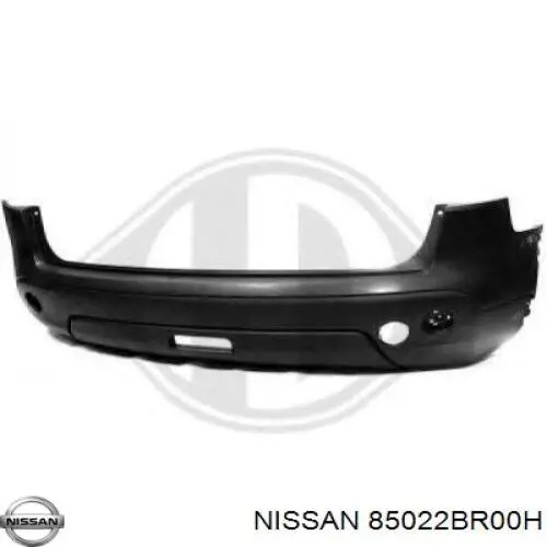 Кожух бампера заднього Nissan/Infiniti 85022BR00H ціна, від 49.72 USD