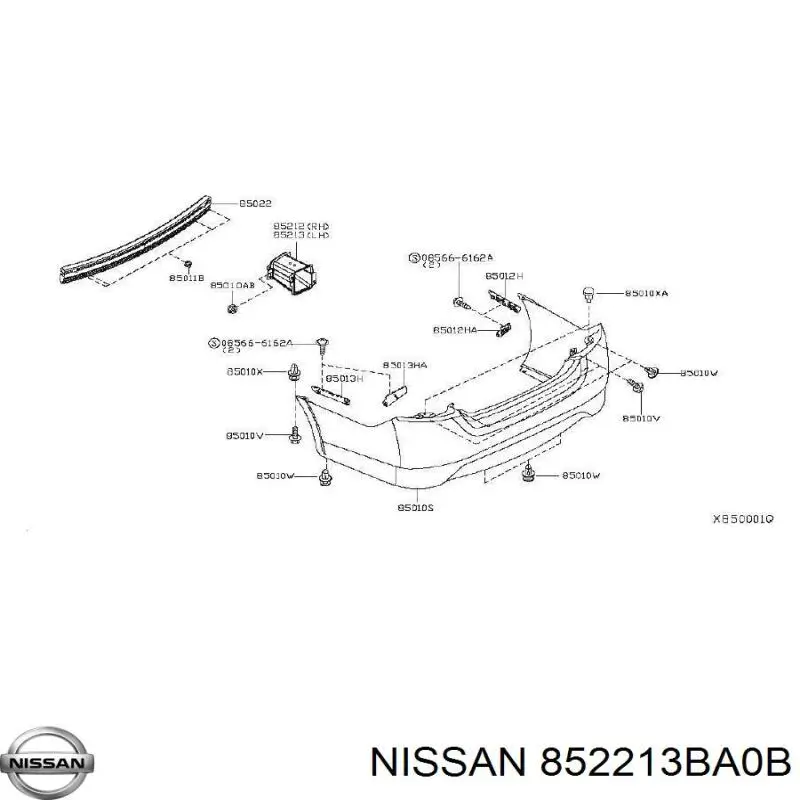 852213BA0B Nissan/Infiniti 