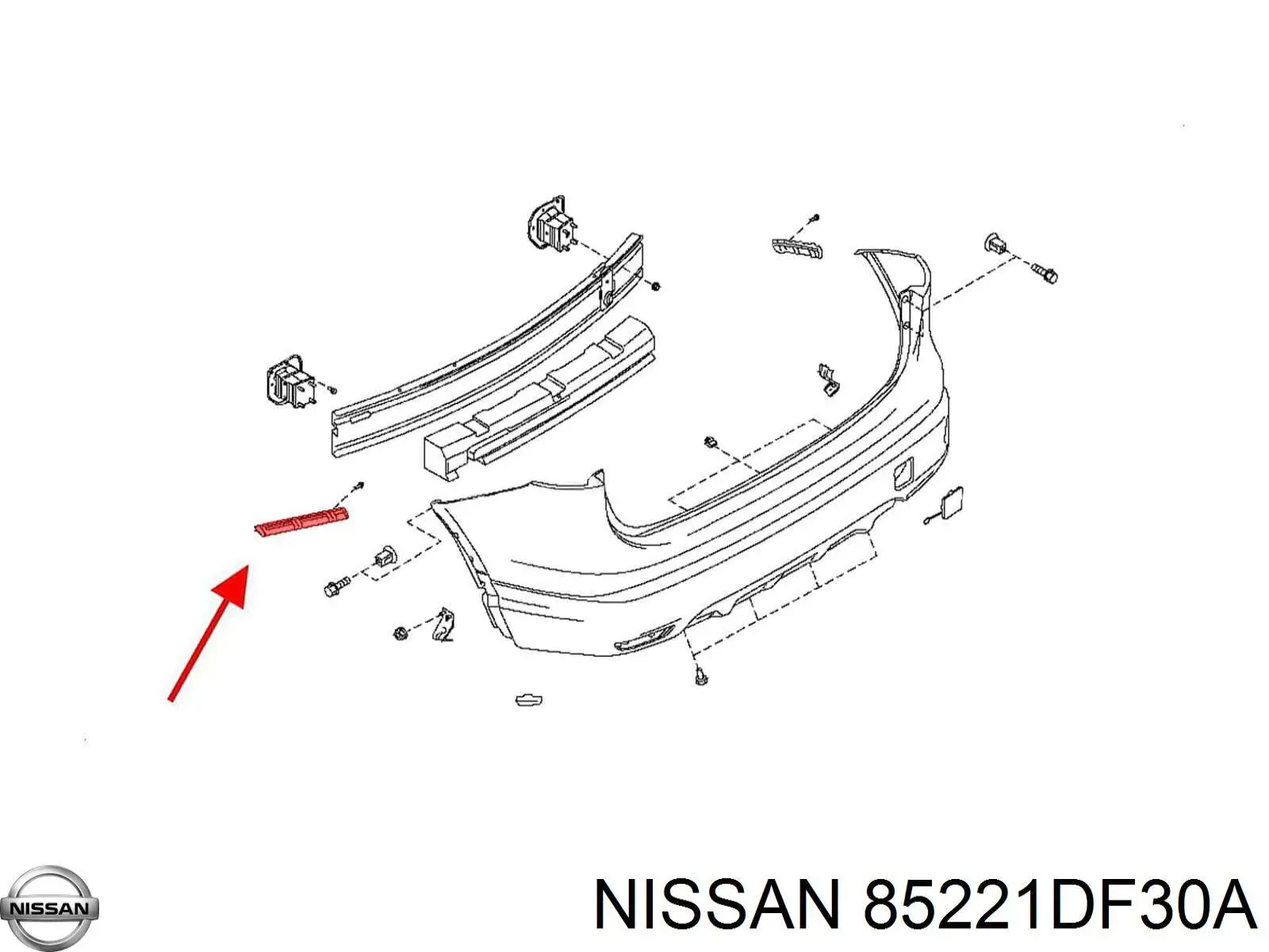 Nissan/Infiniti 85221DF30A ціна, від 28.10 USD