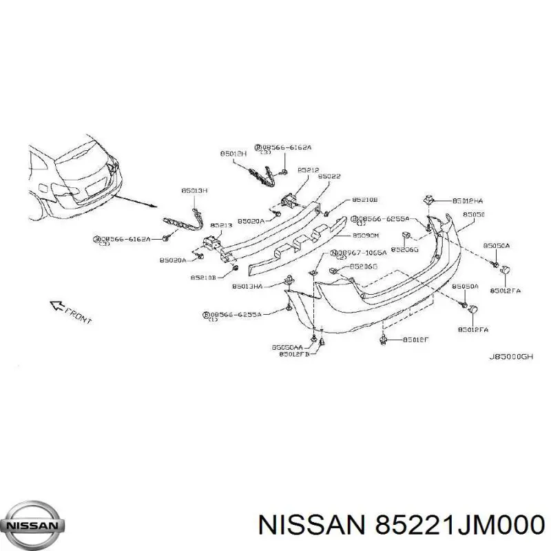 85221JM000 Nissan/Infiniti 