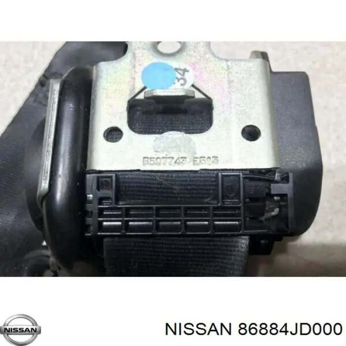 Купити 86884JD000 Nissan/Infiniti Пасок безпеки передній правий