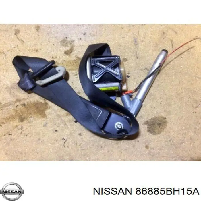 Пасок безпеки передній лівий Nissan/Infiniti 86885BH15A ціна, від 35.36 USD