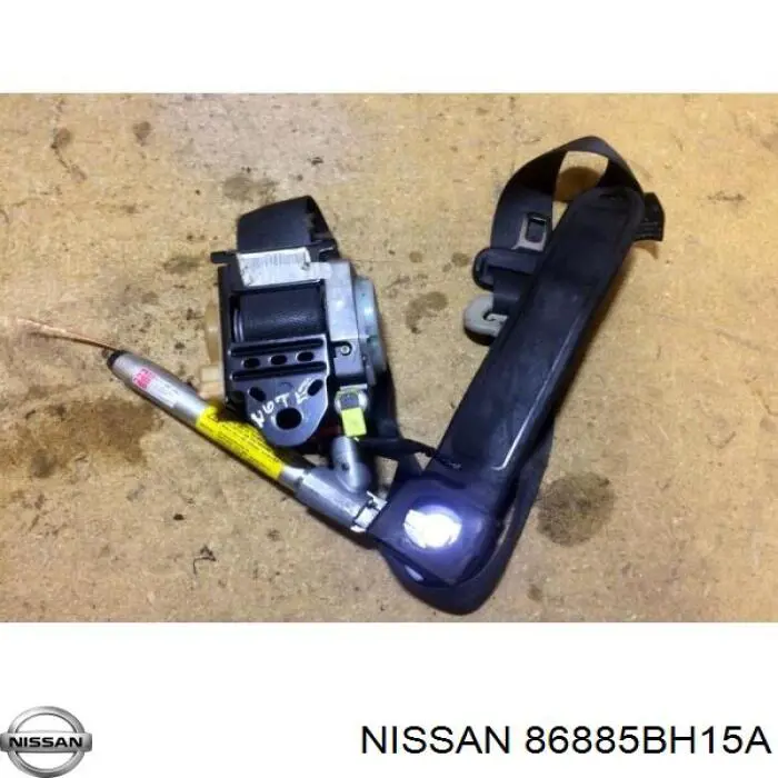 86885BH15A Nissan/Infiniti Пасок безпеки передній лівий