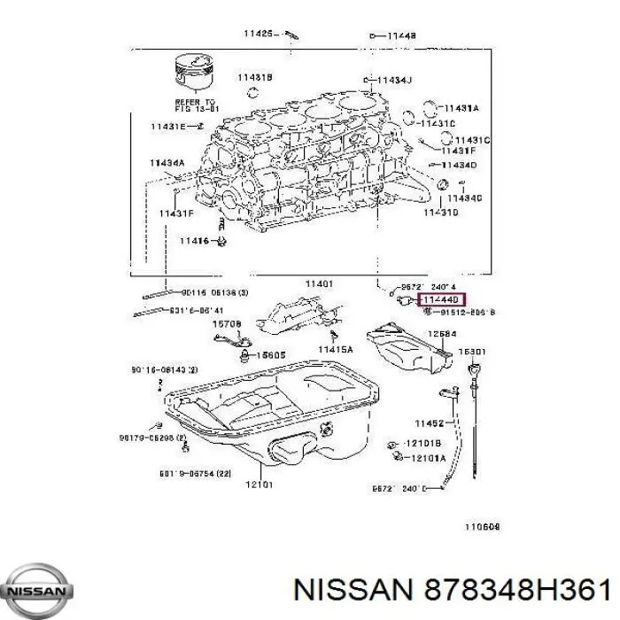  Nissan/Infiniti 878348H361 ціна, від 32.46 USD