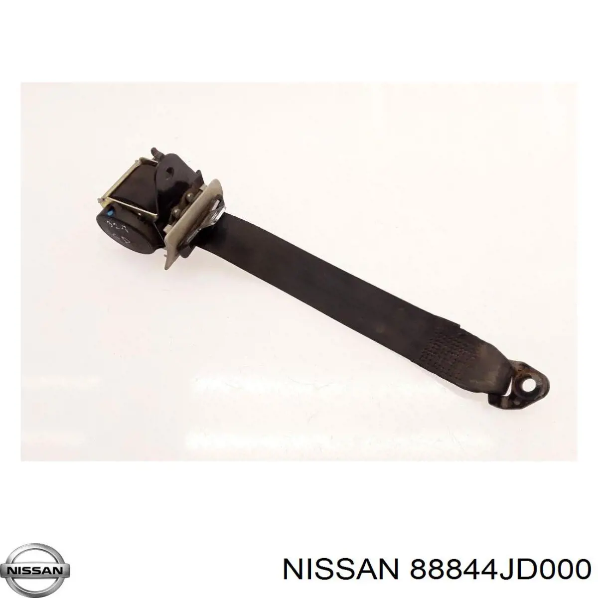 Ремінь безпеки задній Nissan Qashqai 1 (J10) (Нісан Кашкай)