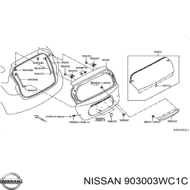 903003WC1C Nissan/Infiniti 