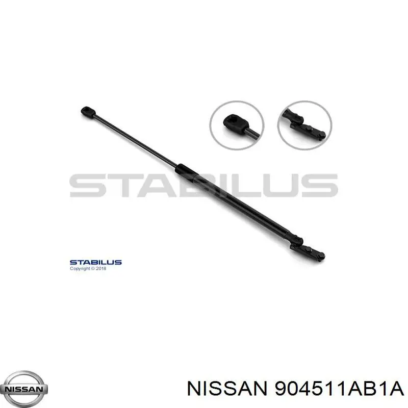 Амортизатор кришки багажника Stabilus 761955