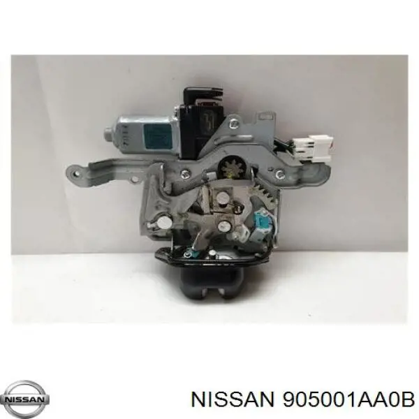 905001AA0B Nissan замок кришки багажника/задньої 3/5-ї двері, задній