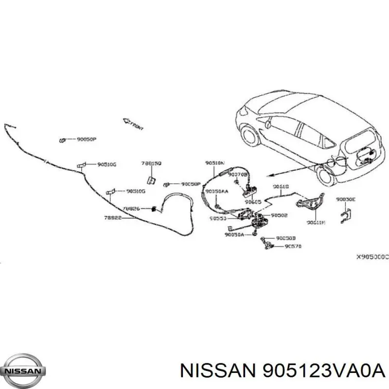 905123VA0A Nissan/Infiniti 