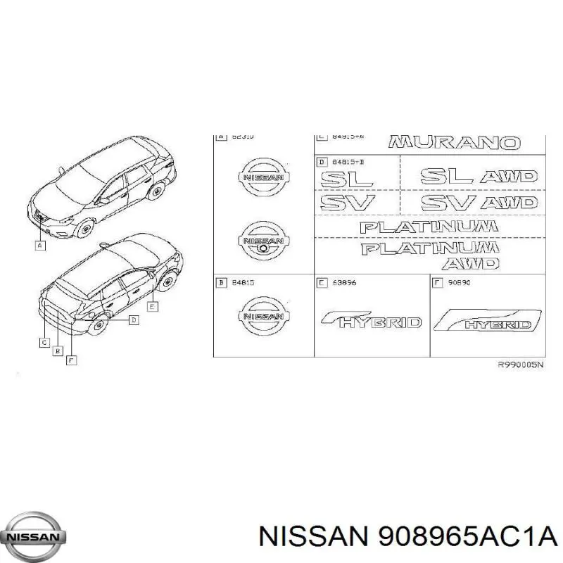  908965AC1A Nissan