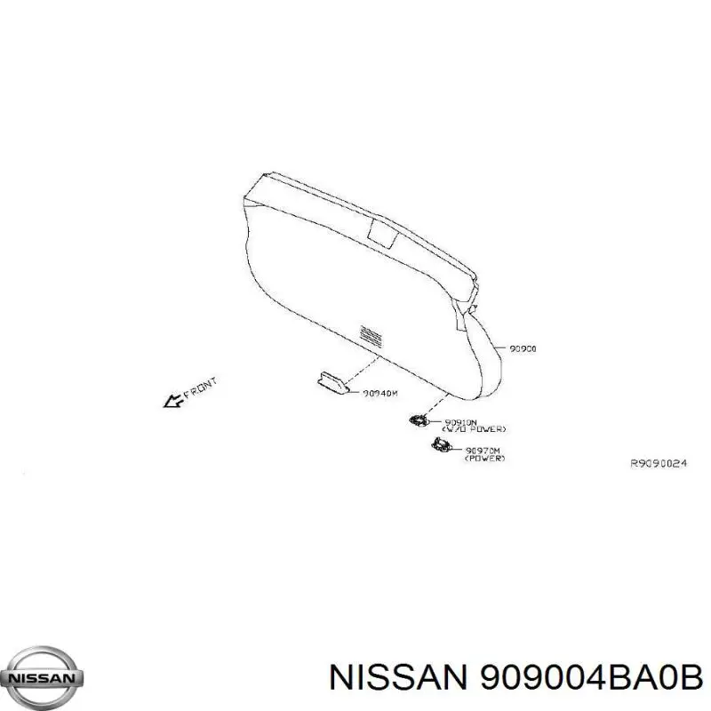  909004BA0B Nissan