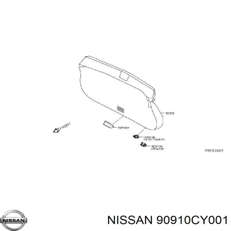  Nissan/Infiniti 90910CY001 ціна, від 12.06 USD
