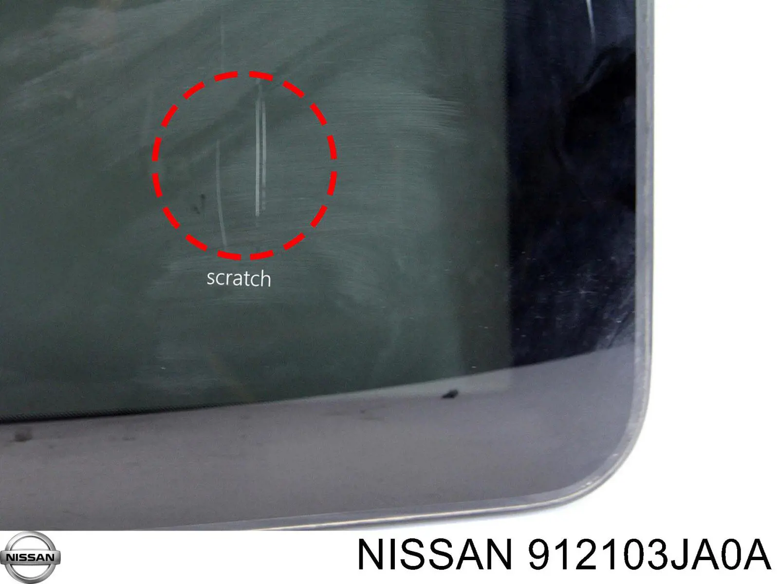Купити 912103JA0A Nissan/Infiniti Скло люка даху