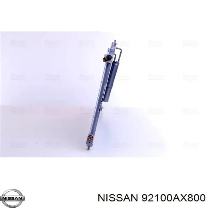 Конденсатор кондиціонера Nissan/Infiniti 92100AX800 ціна, від 74.56 USD