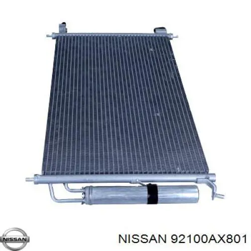 92100AX801 Nissan радіатор кондиціонера