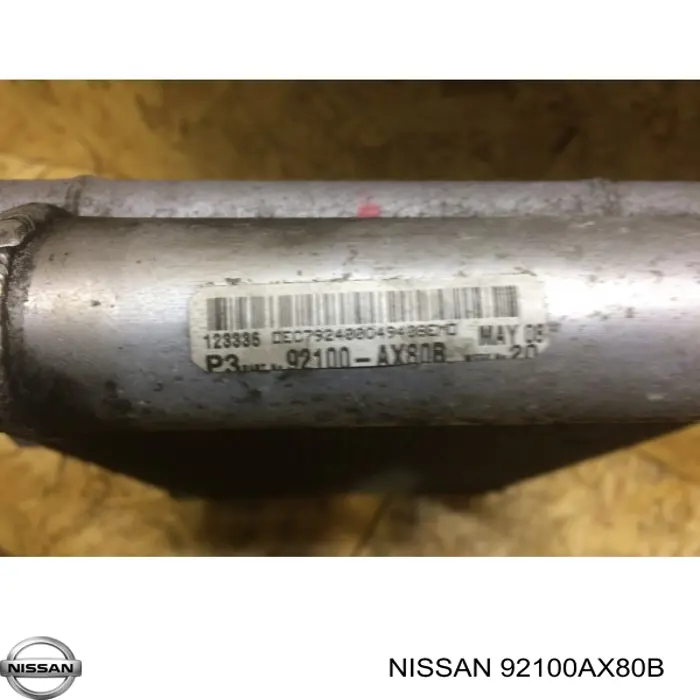 Радіатор кондиціонера 92100AX80B Nissan/Infiniti