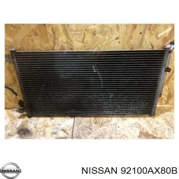 92100AX80B Nissan радіатор кондиціонера