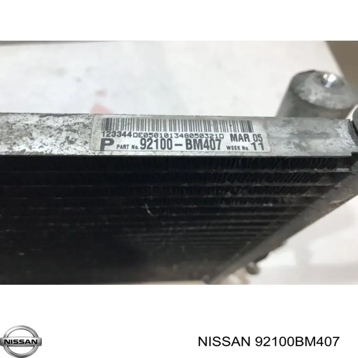 92100BM407 Nissan/Infiniti Конденсатор
