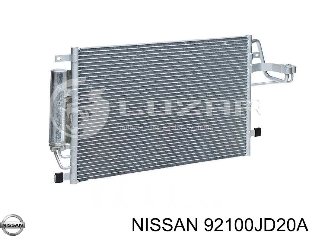 Купити 92100JD20A Nissan/Infiniti Радіатор системи охолодження кондиціонера