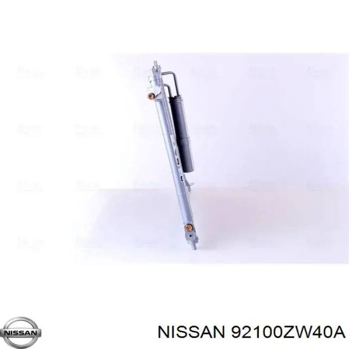 92100ZW40A Nissan радіатор кондиціонера