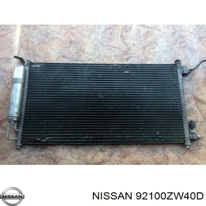 Конденсатор кондиціонера Nissan/Infiniti 92100ZW40D ціна, від 74.17 USD