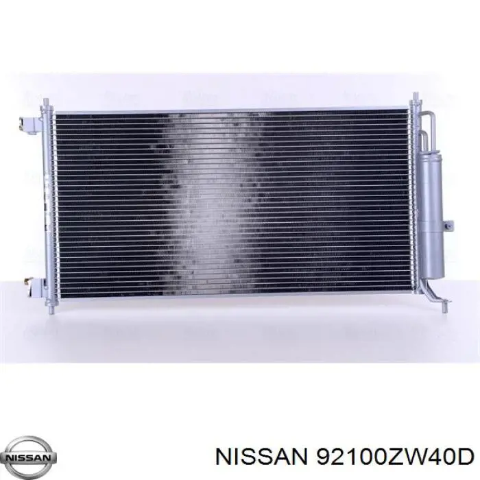 92100ZW40D Nissan радіатор кондиціонера