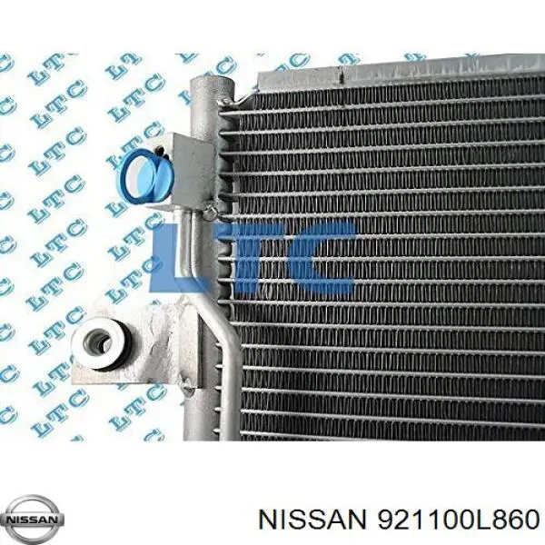 Радіатор кондиціонера 921101L000 Nissan/Infiniti