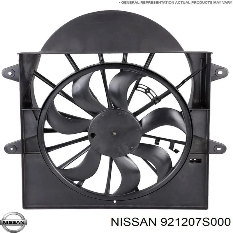 Електровентилятор радіатора на Nissan Armada  TA60