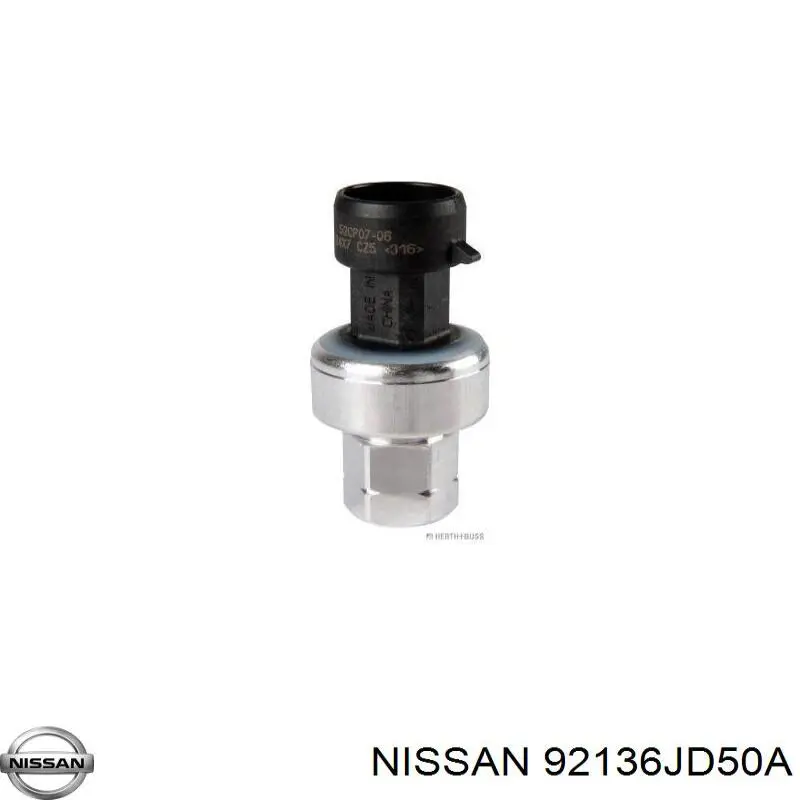Датчик абсолютного тиску кондиціонера Nissan/Infiniti 92136JD50A ціна, від 15.58 USD