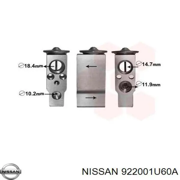 Клапан TRV, кондиціонера Nissan Tiida NMEX ASIA (C11X) (Нісан Тііда)